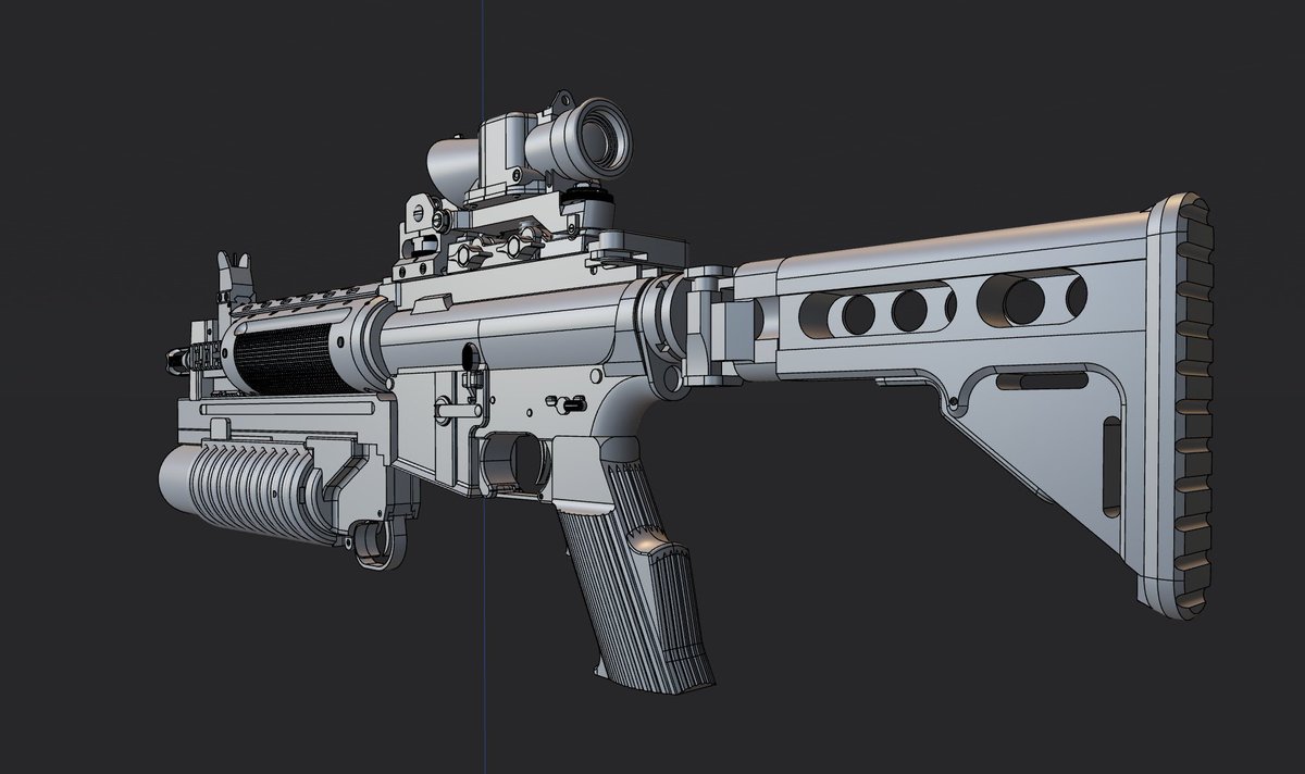Civok2's tweet photo. First Plasticity experience. getting used to it

@getPlasticity 

#plasticity #hardsurface #stalker #LR300 #Modeling #3d https://t.co/h45OBiwGBT
