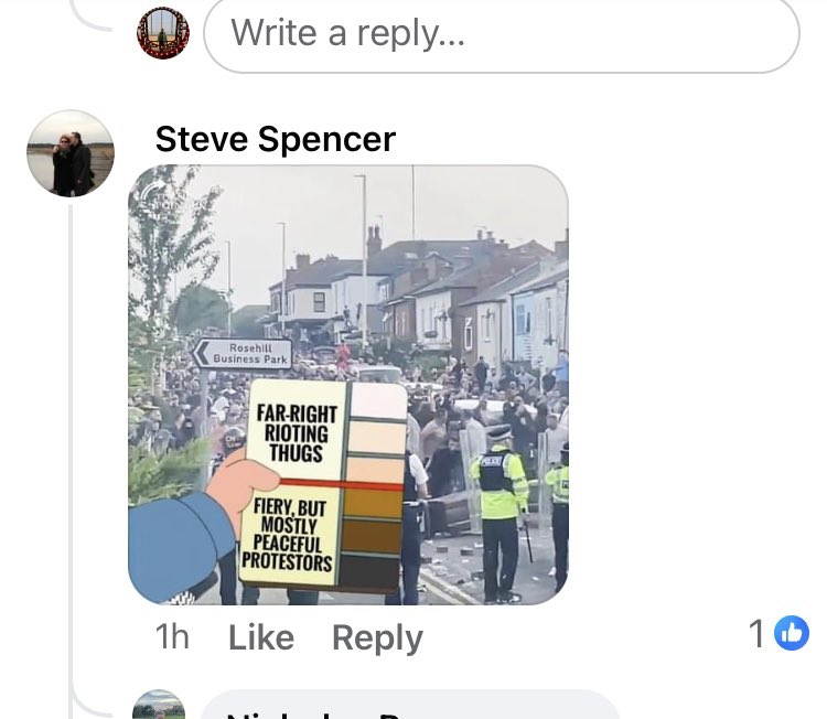 Whitstable Labour Party (@whitlab) on Twitter photo Hi <a href="/matthewinkent/">Matthew Scott PCC</a> & <a href="/CanterburyCCA/">Canterbury Conservatives</a> do you agree with twice conservative candidate for local elections in Whitstable, Steve Spencer?
He seems to be accusing police of two tier policing.
There is no place for this racism in our town #Whitstable #RacismNotPatriotism Hi <a href="/matthewinkent/">Matthew Scott PCC</a> & <a href="/CanterburyCCA/">Canterbury Conservatives</a> do you agree with twice conservative candidate for local elections in Whitstable, Steve Spencer?
He seems to be accusing police of two tier policing.
There is no place for this racism in our town #Whitstable #RacismNotPatriotism
