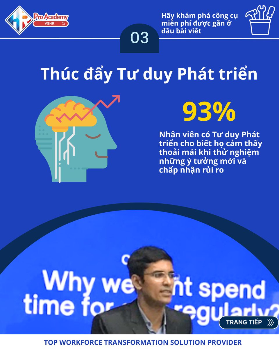 VSHRProAcademy's tweet photo. 03 ĐIỀU NHÀ LÃNH ĐẠO NÊN BIẾT ĐỂ THÚC ĐẨY SỰ SÁNG TẠO CỦA NHÂN VIÊN

💡 Sự Phát triển của Nhân viên như thế nào? Hoàn thành bài test chỉ với 5 phút và hoàn toàn miễn phí 👉 https://t.co/tV4ZOpudUF https://t.co/fPz4xAb8ew