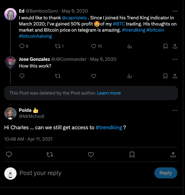 hu42tsea1's tweet photo. $JEST reminds me of #trendking - a famous trading bot in 2020-2021. I lost a fortune in May 2021 when the market tanked. I could not recover from depression for like 2 years. It was the holy grail back then - @caprioleio deleted most tweets. Just follow @Moneytaur_ and @zachxbt https://t.co/4B6jS4eiVX