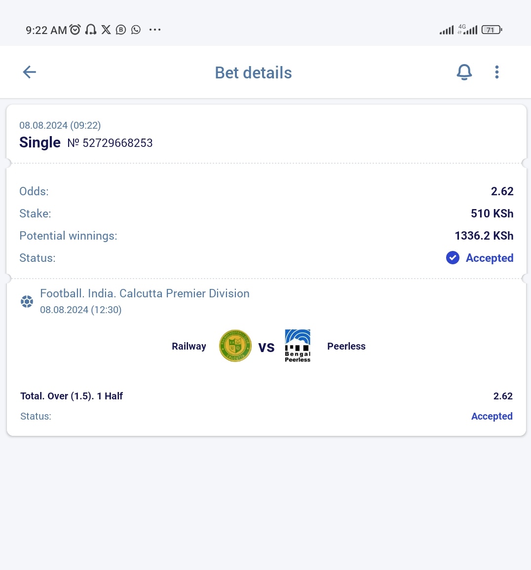 Master45b's tweet photo. Paripesa Lunch Slip 🔥🔥

1st Half Affair Single Slip ✅✅

Paripesa Code👉 5TQ75

Reg link👉 https://t.co/Iqtgrl2NTT

Promocode 📲 Kiprop72 https://t.co/2QkXumCGNh