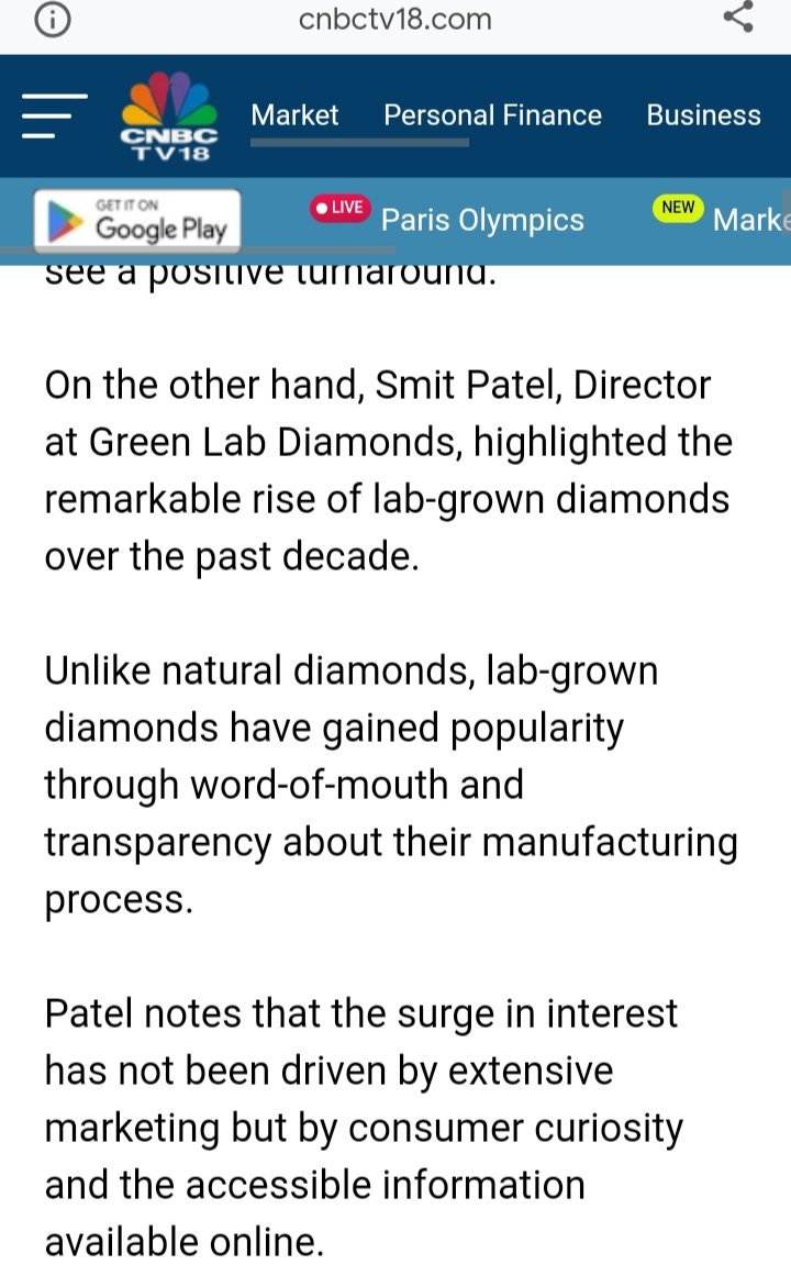 xvi_harley's tweet image. #Titan is scared as lgd is making natural diamond a reduction in sales and price
Go to #devlab and order the exact same ring you get from Titan, they deliver better clarity diamonds at 30-40% price
I myself got few things from #devlabtech few months back. And going to buy few…