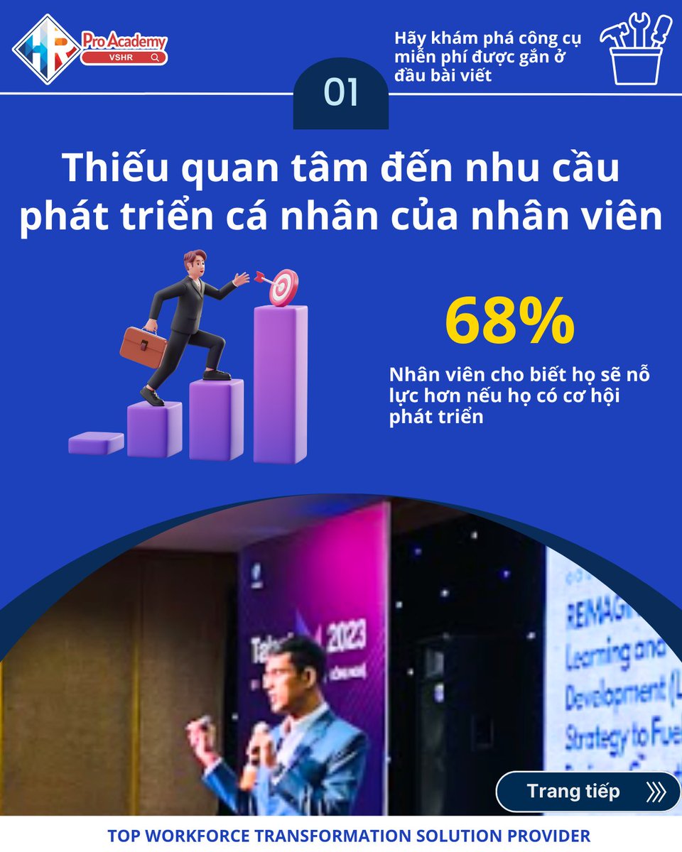 VSHRProAcademy's tweet photo. Chỉ cần tránh 03 điều sau, nhân viên sẽ đóng góp nhiều hơn 68% cho công ty

💡 Bạn sẵn sàng để thúc đẩy sự phát triển của tất cả Nhân viên chưa? Hoàn thành bài test  với 5 phút và hoàn toàn miễn phí 👉  https://t.co/tV4ZOpudUF https://t.co/N4boW74Kyg