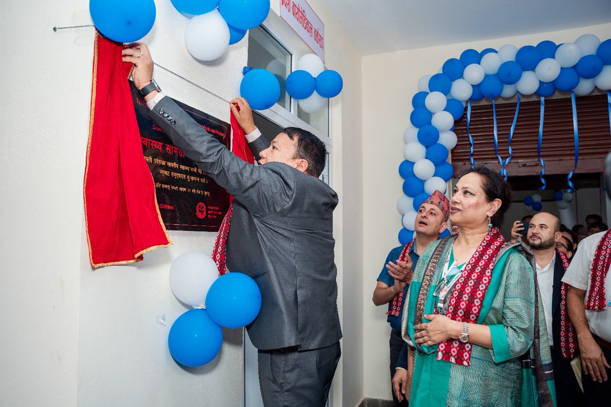 Proud to hand over a state-of-the-art medical warehouse to the Bagmati Province Government through the Global Fund Grant. Save the Children is dedicated to partnering with the government to enhance health services and ensure decentralized, accessible health systems. #GlobalFund