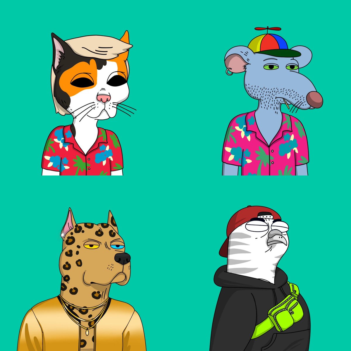 Dev is a chad

Chart looks pretty

Jeets are out

Community formed a cult

Guess the NFT collection 🫵