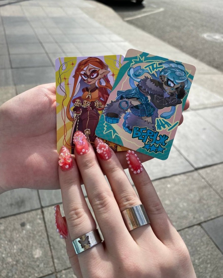 EnshiSS_'s tweet photo. Cardswop 💖 https://t.co/220vWZJNP1