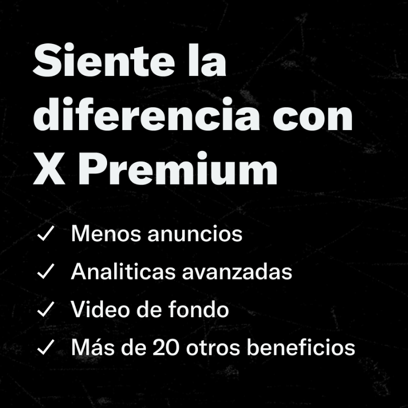 premium's tweet photo. ¿En X a diario?

Es hora de suscribirte