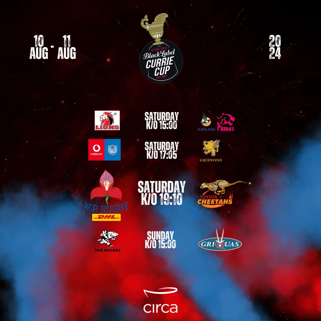 Get ready for an action-packed <a href="/CurrieCupRugby/">Currie Cup Rugby</a>  weekend!
 
This is not just any weekend—it's a showcase of raw talent, fierce competition, and unforgettable moments on the field.