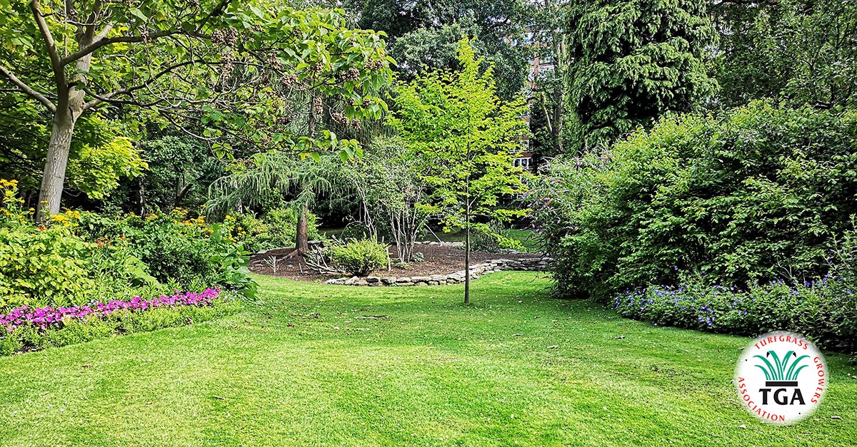 TGATurfandWater's tweet photo. Did you know having turf in your garden can help to reduce noise?
Turfgrass can reduce sound better than other surfaces, by absorbing, deflecting, reflecting & refracting sound waves more than other surfaces (such as concrete and block-paving).
#turfgrass #keepitreal #turffacts https://t.co/JgUDmOJavx