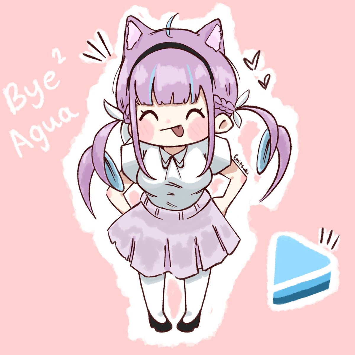 byebye aqua
#あくあーと
#hololive 
#chibi
#art