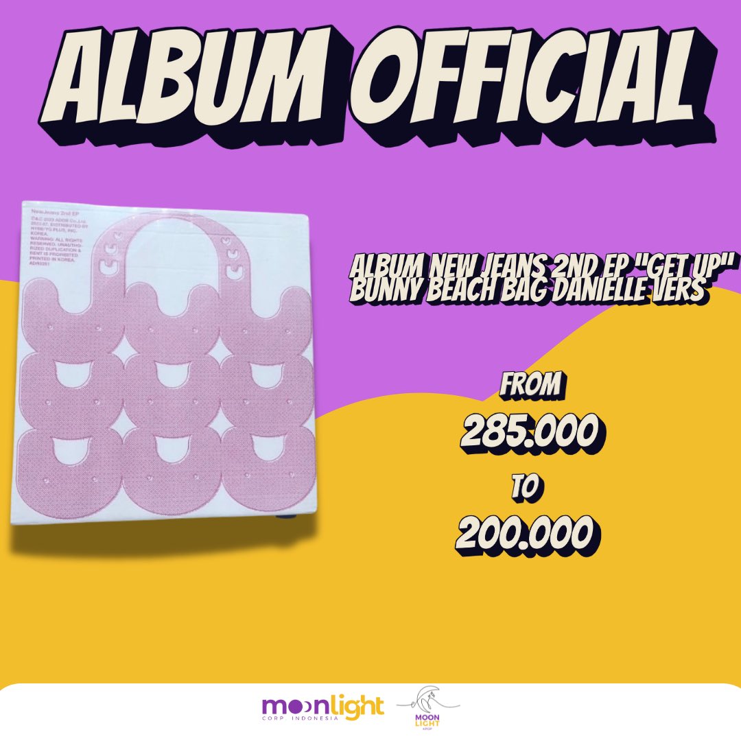 Annyeonghaseyoo sobat moon✨

Karna hari ini tanggal cantik 8.8 moonlightkpop lagi adain flash sale khusus buat sobat moon diskon up to 50%
bisa banget cek di shopee🍊 moonlight.kpops🤩

#moonlightkpop #wtsalbumkpop #wtsalbumseventeen #wtsalbumtreasure #wtsalbumnewjeans