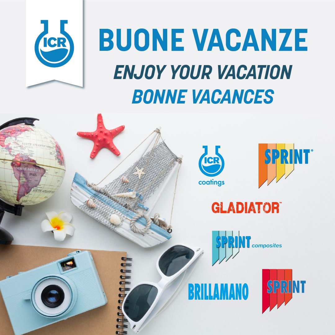 ICR_SpA's tweet photo. 🌞 ICR vi augura delle serene ferie! 🌞
Vi informiamo che l'ufficio Customer Care Italia resterà chiuso dal 12 al 24 agosto. 
L'ufficio estero, invece, sarà chiuso dal 12 al 16 agosto e opererà con personale ridotto dal 19 al 23 agosto.

Buone vacanze a tutti! https://t.co/nz63qOFuXe