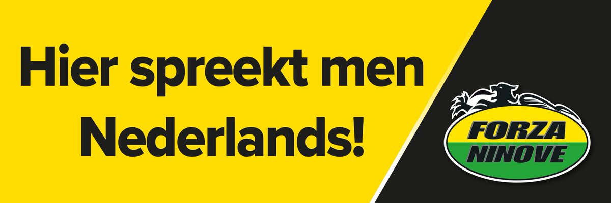 Forza Ninove start campagne Ninove Vlaams.
forzaninove.be/stickers/
#ForzaNinove #Ninove