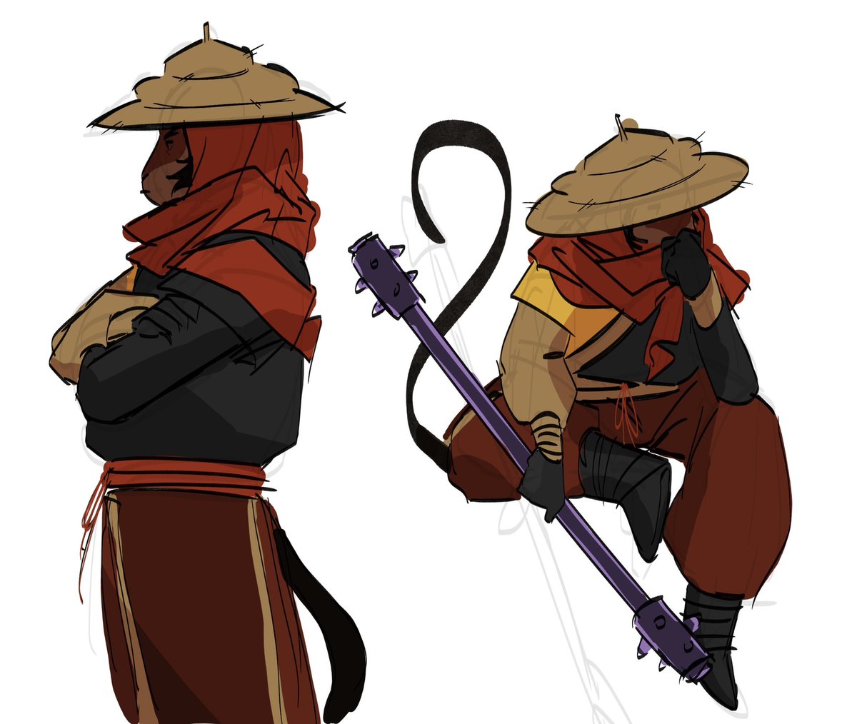 i needed a quick warm up, saw this guy and couldn’t resist.. 

this design is so cool btw I love the scarf im gonna eat i