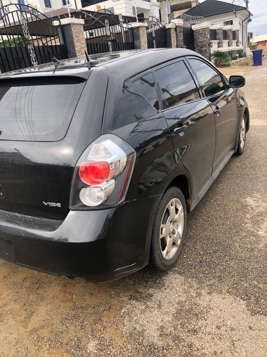 Halyru's tweet photo. DEALERS DEAL ‼️‼️‼️

PONTIAC VIBE FOR SALE!
OWNER NEEDS SERIOUS BUYER

WHAT'S YOUR OFFER ??? 

EFCC Hamster Ajuri NNPC yahaya bello First lady banks expose #RevolutionNow Buhari The North Abia #WeAreNotGoingBack #OccupyStateHouse https://t.co/l059wJKYFX