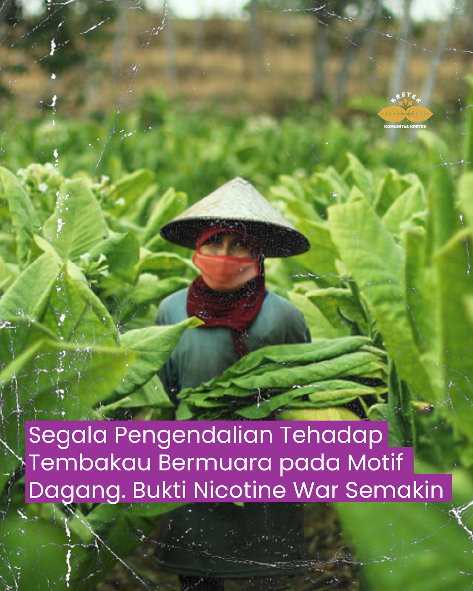 Segala Pengendalian Tehadap Tembakau Bermuara pada Motif Dagang. Bukti Nicotine War Semakin Relevan 

UTAS.