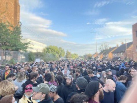 Up and down the country, thousands of people came out in their communities to join anti-racist gatherings. 

This is who we are. 

Compassion, community, care ❤️👏

1/2