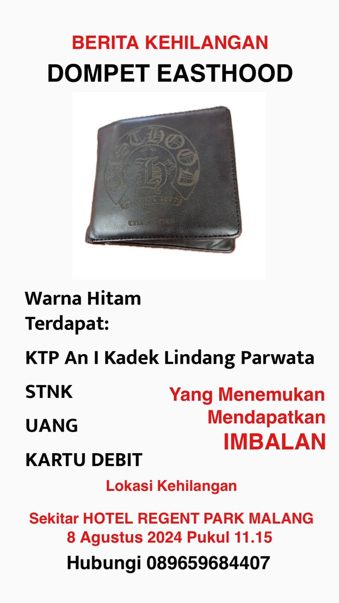 Mohon di bantu repost teman teman🙏🏻🙏🏻
<a href="/infomalang/">Info Malang</a> <a href="/PeduliMalang/">Peduli Malang</a> <a href="/infomalangraya_/">Info Malang Raya</a>