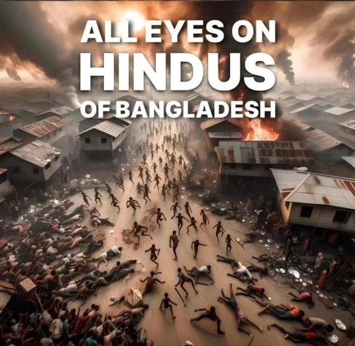 #AllEyesOnBangladeshiHindus