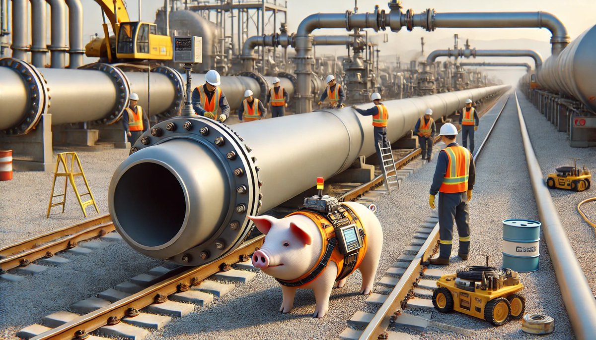 Ever thought about what "intelligent pigging" might look like for AI? 🐷

Is there anything wrong with this photo? 🤔 Please do us a favor, get out into the field, and show what it is really like to work in the pipeline industry!

pipeline-conference.com/photo-contest