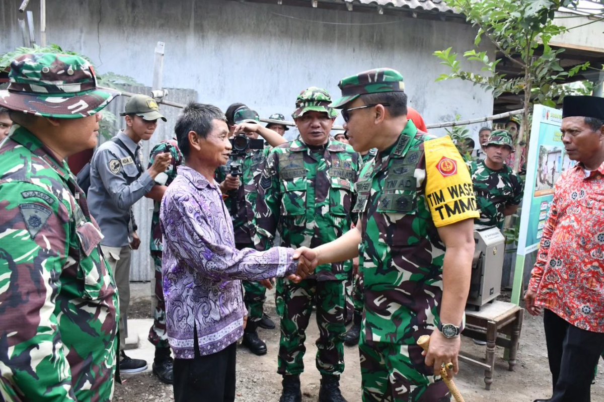 TMMD Reguler Ke-121 Mojokerto, Danpusterad : Wujud Kemanunggalan TNI Bersama Rakyat