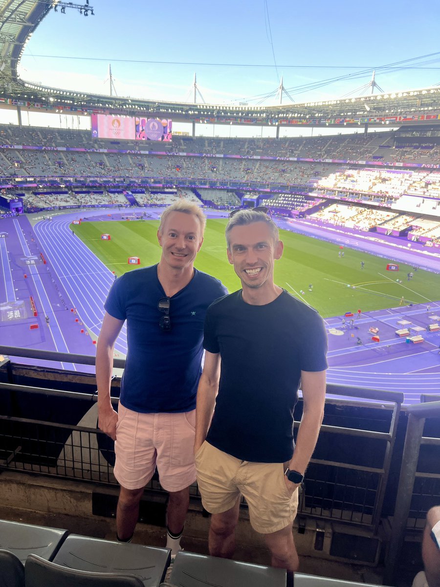 Bienvenue a Stade de France! Time to enjoy the Olympics! #paris2024 #olympics #teamgb #stadedefrance #greatestshowonearth