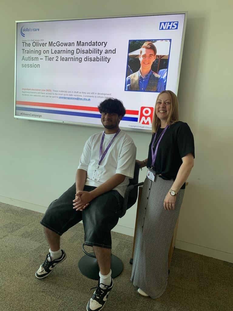Jen01UK's tweet photo. Meet Amad 🌠Happy to announce that Amad is now Approved #LD OM Co-Trainer. He is eager to raise awareness: "It's important that I'm here to ensure that nobody else has the same experiences as Oliver. I am the same age as Oliver, with most of my life in front of me" @PaulaMc007 https://t.co/hjjN7f3Glw
