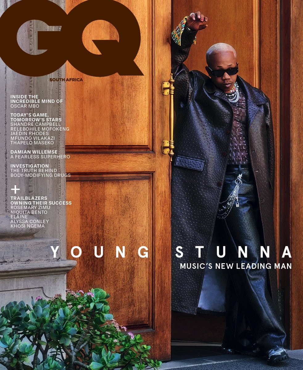 PhilMphela's tweet photo. BRANDS: 

Young Stunna x GQ x Honor 

HONOR has collaborates with GQ South Africa for the "The Success Issue" (August/September 2024). 

This edition features Amapiano leading man Young Stunna on the cover, captured using the HONOR 200 Pro.

#KgopoloReports https://t.co/Icag7TIEx3