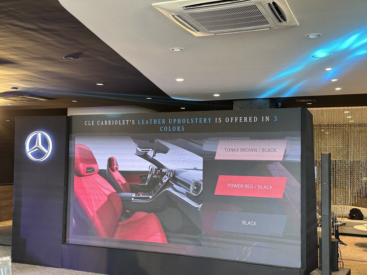 AUTOTODAYMAG's tweet photo. Mercedes-Benz has launched the CLE Cabriolet for a price of Rs 1.10 crore (ex-showroom). It gets 8 colour options and three interior trim options, which are customisable.
#Mercedes #MercedesAMG #MercedesBenz #CLECabriolet #AMGGLC43 https://t.co/5qc4QYZ6o7