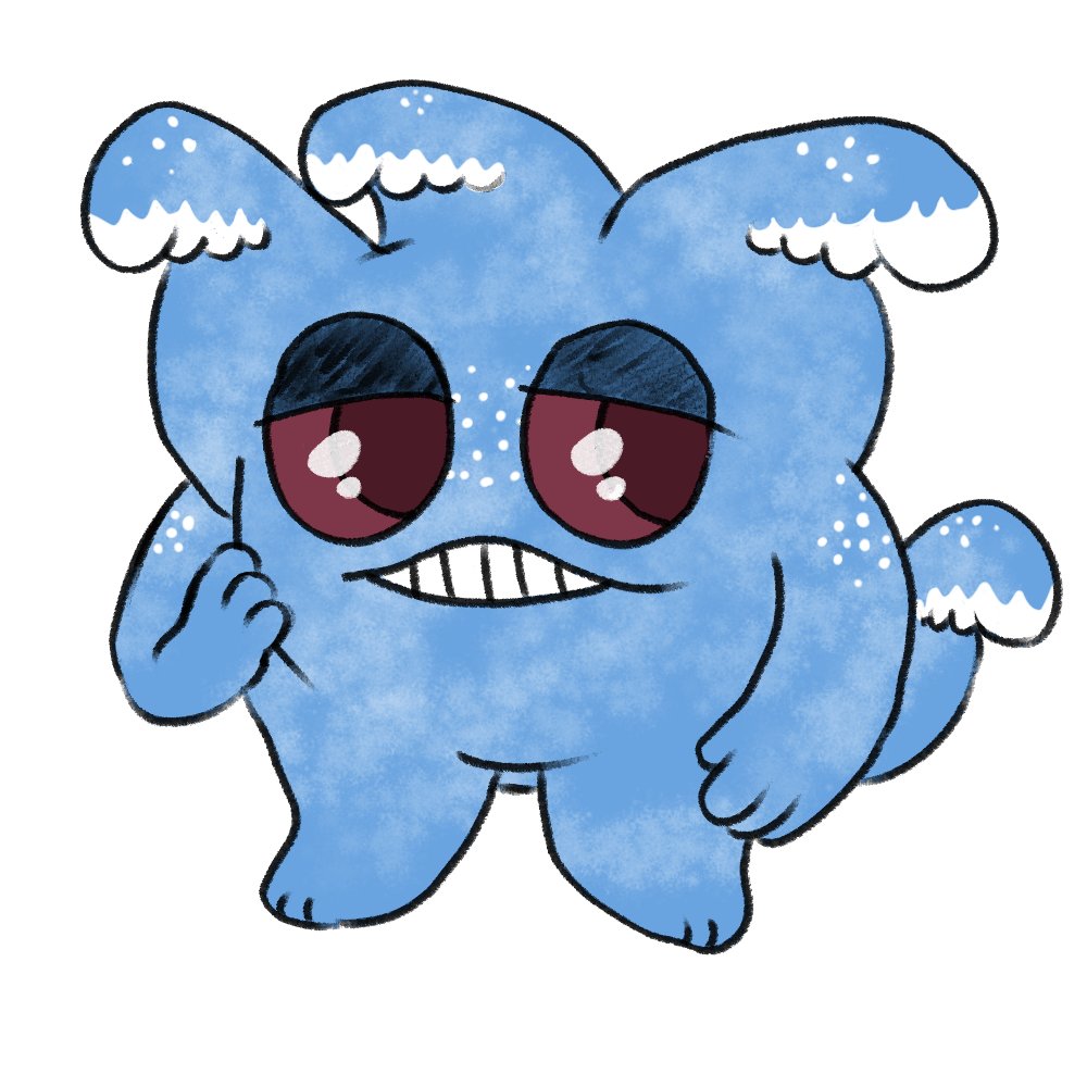 Building a sampler of sticker-style icons for some of my characters - commissions will be opening soon!