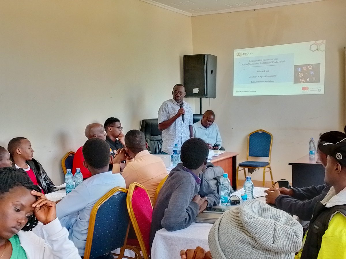 Mckakambu's tweet photo. The future works online.
#Onlineworkiswork
#Ajiramashinani
@eMobilisXAjira 
@AjiraDigital https://t.co/wVE0mwpLWL