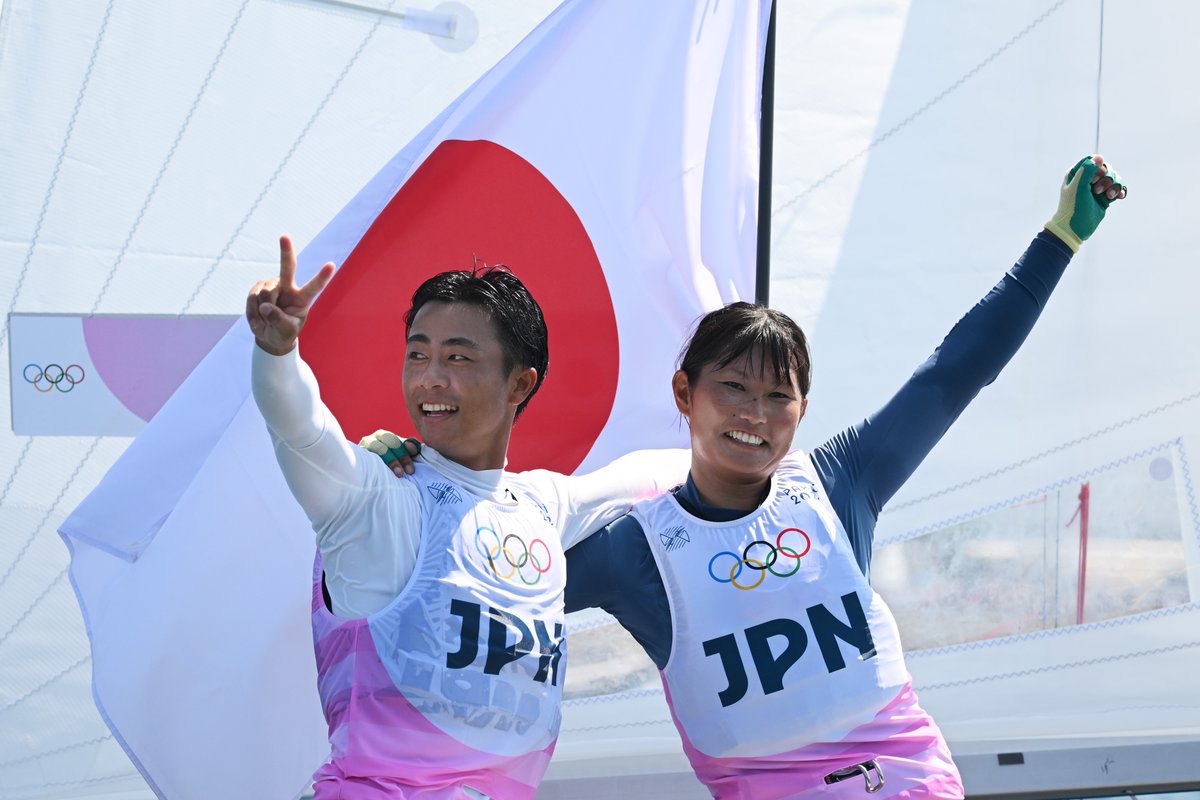 セーリング 競技ではアテネ2004以来、日本勢20年ぶりの #オリンピック