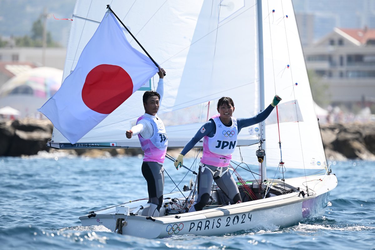 セーリング 競技ではアテネ2004以来、日本勢20年ぶりの #オリンピック