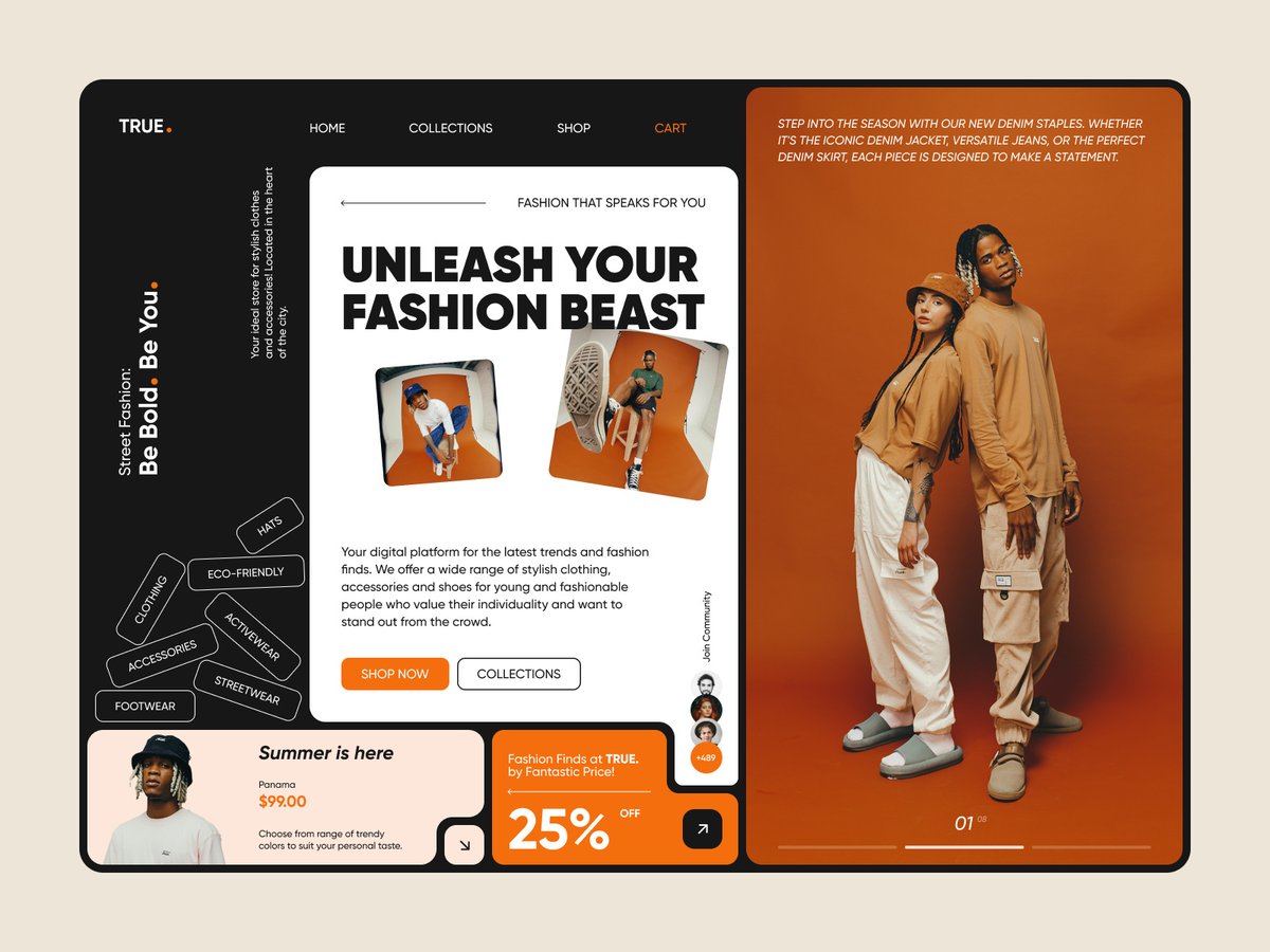 KalynaSolutions's tweet image. Website Design. E-commerce - Case Study
Fusing creativity and functionality for a seamless online shopping journey. 💥👠

Explore more at Dribbble 👉 dribbble.com/kalynasolutions

#WebsiteDesign #EcommerceDesign #KalynaSolutions #FashionStyle #UserExperience