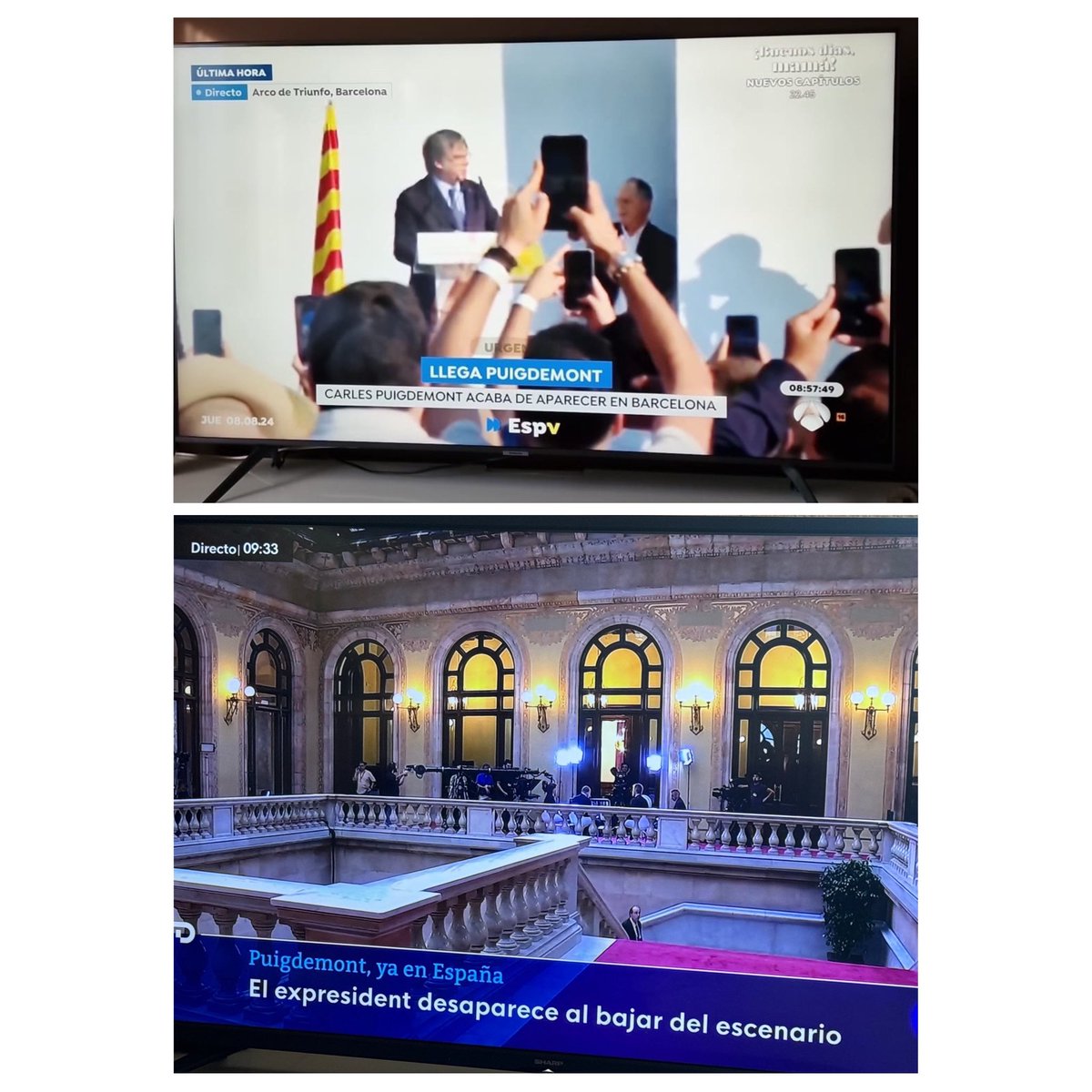 Grandes magos y escapistas de la historia:

1 - Harry Houdini
2 - David Copperfield
3 - Carles Puigdemont