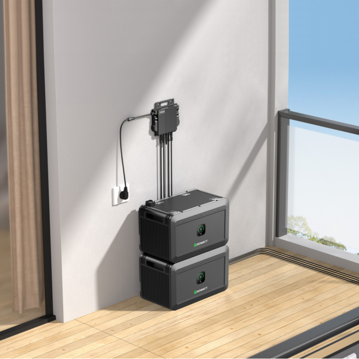 GrowattPower_DE's tweet photo. Schnell und einfach! 🛠️ Installieren Sie unser Mikro-Wechselrichter-System für den Balkon in nur 5 Minuten und genießen Sie die Vorteile der Energieunabhängigkeit.

🔗NOAH 2000:https://t.co/tM3jQI9qnR

🔗NEO 800: https://t.co/9eBwLtUNoK

#Growatt #NEO800 #NOAH2000 #installieren https://t.co/d07iANw1Ci