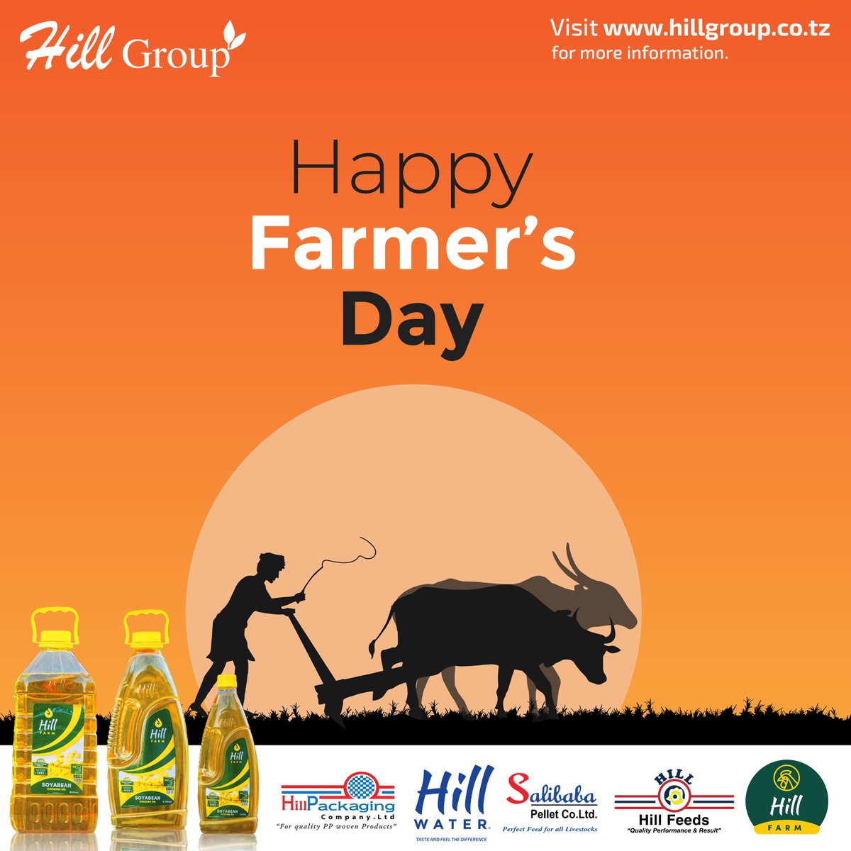 Heri ya Sikukuu ya Wakulima. #hillgrouptz #hillgrouptanzania #hillcookingoil #soyabeancookingoil