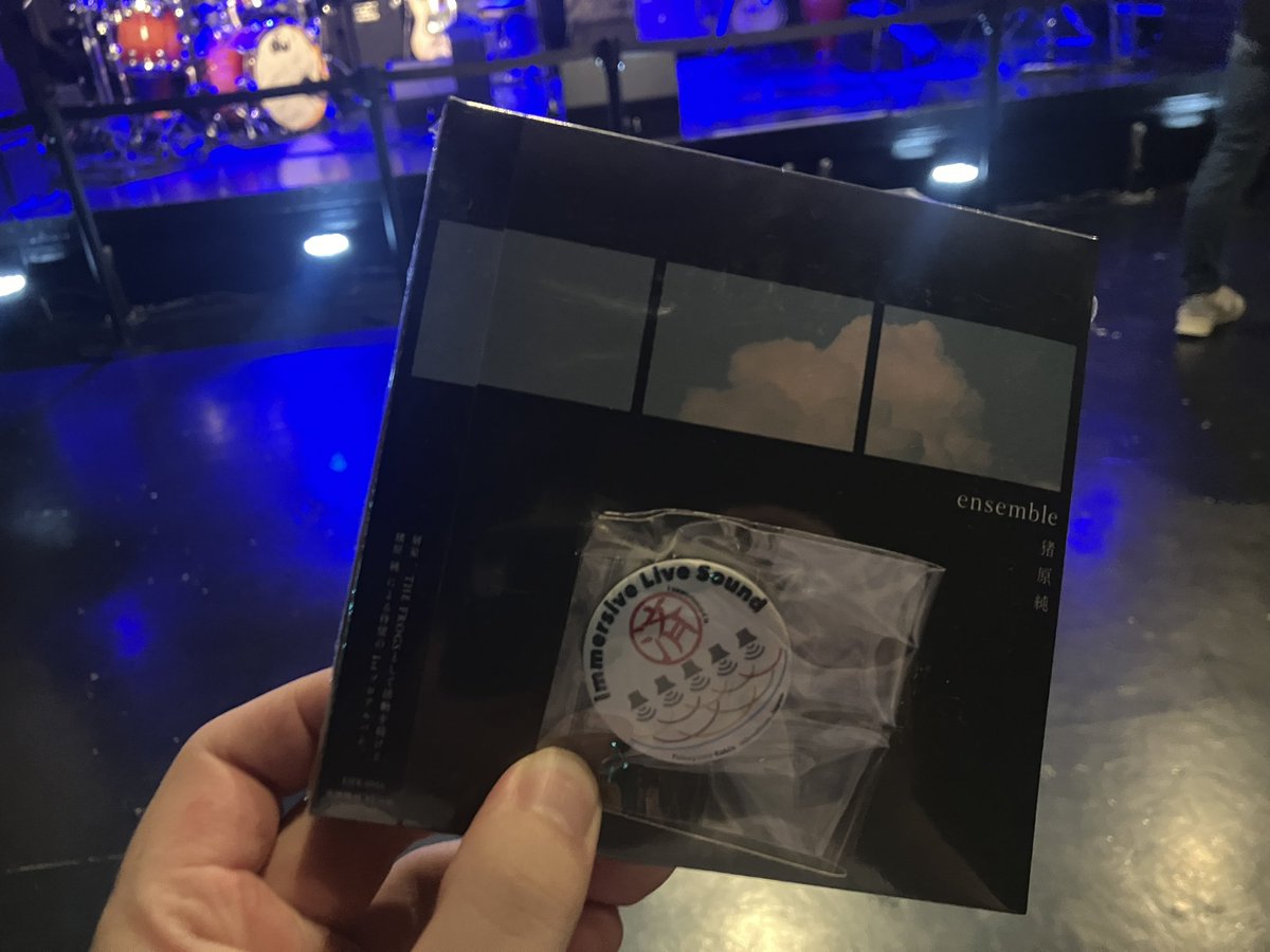 midori9727's tweet image. 買わせていただきました‼️‼️
#dbSoundscape 
#福山Cable
#ライブイマーシブ