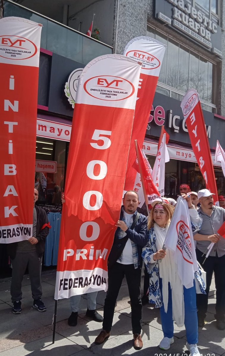 2.TAG
👇
#5000KısmininSabrıTükendi

#EYT meselesi;

Aradan 25 yıl geçmesine rağmen halen çözülmedi.

Borçlu ve işsiz mağdurların sabrı tükendi, canından bezdi.

Bu meseleyi bitirin

5000 PRİM VE KISMİ EMEKLİLİK HAKKIMIZI VERİN‼️

#EmeklininSabrınıTaşırma 
<a href="/RTErdogan/">Recep Tayyip Erdoğan</a> <a href="/isikhanvedat/">Prof. Dr. Vedat Işıkhan</a>