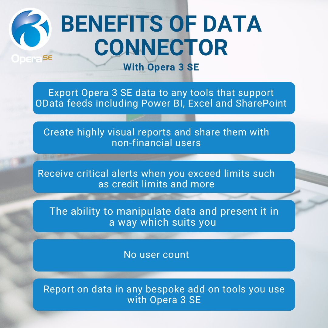 PegasusSoftware's tweet photo. We've had a great response to the release of our Data Connector. Take a look at some of its benefits. Once you've got it you'll wonder how you ever ran your business without it: https://t.co/P71G9Bbbhq #reportingsolution #reportingsoftware #businessreporting #dataanalysis #data https://t.co/NSvJRTZJ2l