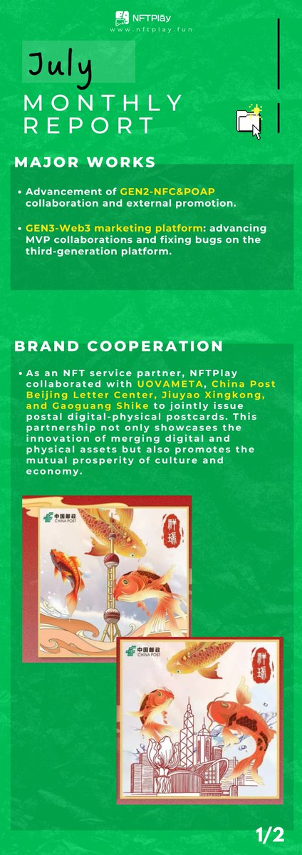 NFTPlay🧩丨GEN2- NFT & NFC is LIVE tweet media