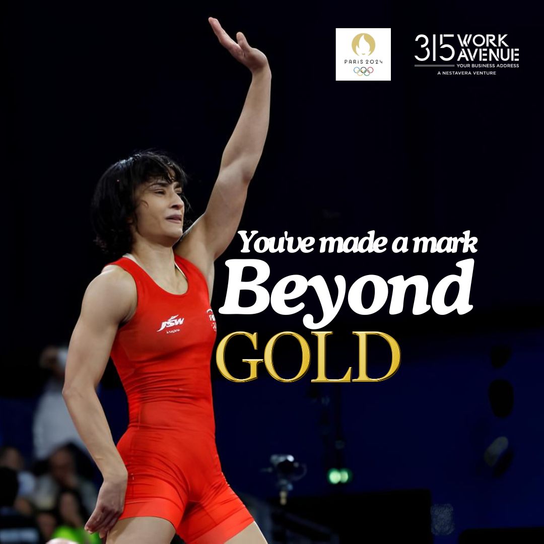 From the wrestling mat to the heart of the nation, you have created a legacy! 
.
Vinesh Phogat - The Golden Girl of India! 
.
.
.
#vineshphogat #olympics #wrestling #india #goldengirl #parisolympics2024