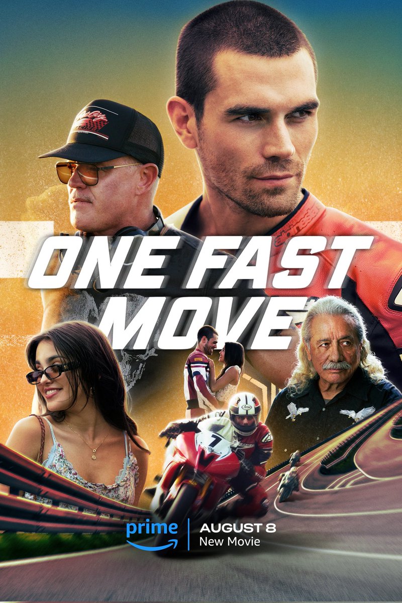 CinemaRareIN's tweet photo. A young man seeks out his estranged father to pursue his dream of becoming a professional motorcycle racer.
#OneFastMove (2024) by #KellyBlatz, now streaming on @PrimeVideoIN. https://t.co/bh5rTup8NE