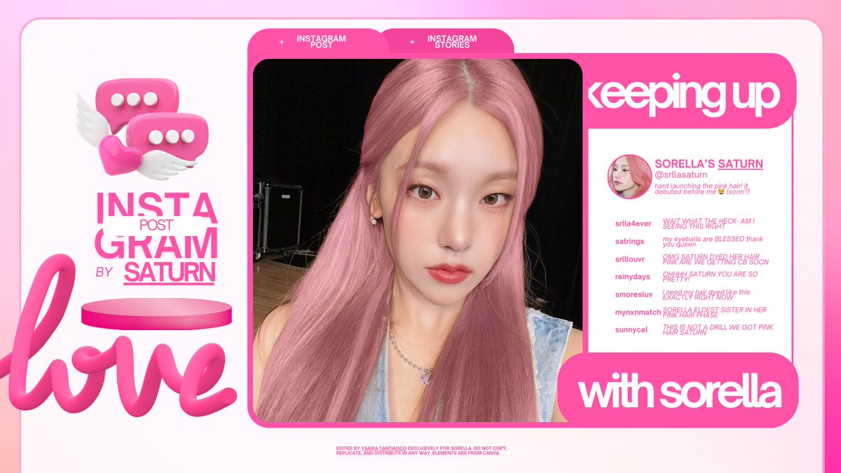 ㅤ

꒰ #SATURN ꒱┇IG POST UPDATE ✧
𓏲࣪  I did it! 😸

ㅤ