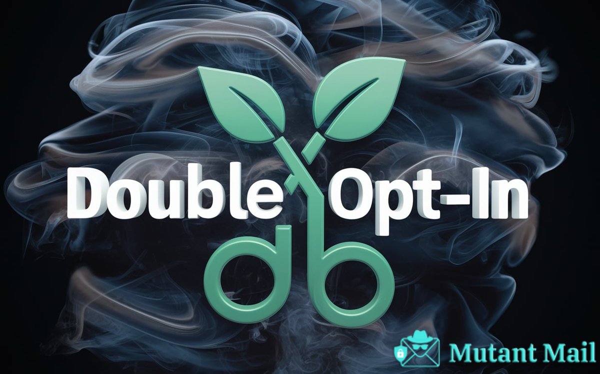 mutantmail's tweet photo. Are Double Opt-ins Sabotaging Your Email Marketing Efforts? Discover the Hidden Downsides that Could be Costing You Subscribers and Conversions. Learn More Here: https://t.co/t1XufrLozh https://t.co/yIfC1EtZ1C