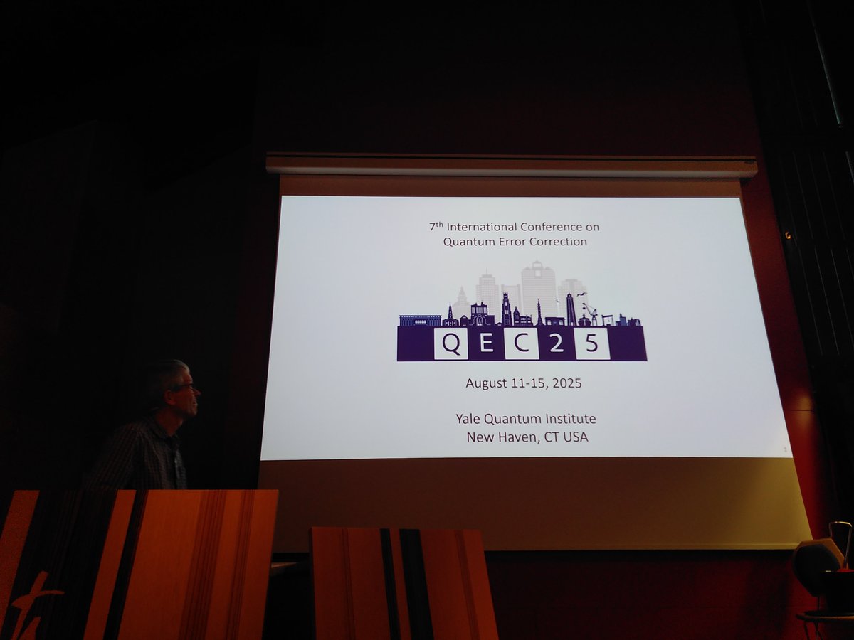 Also <a href="/Yale_QI/">YaleQuantumInstitute</a> will be hosting QEC25 and is looking for sponsors