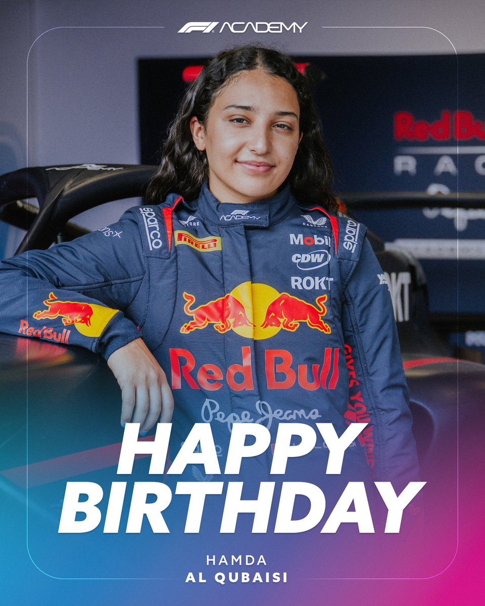 Happy Birthday Hamda Al Qubaisi 🥳  

#F1Academy