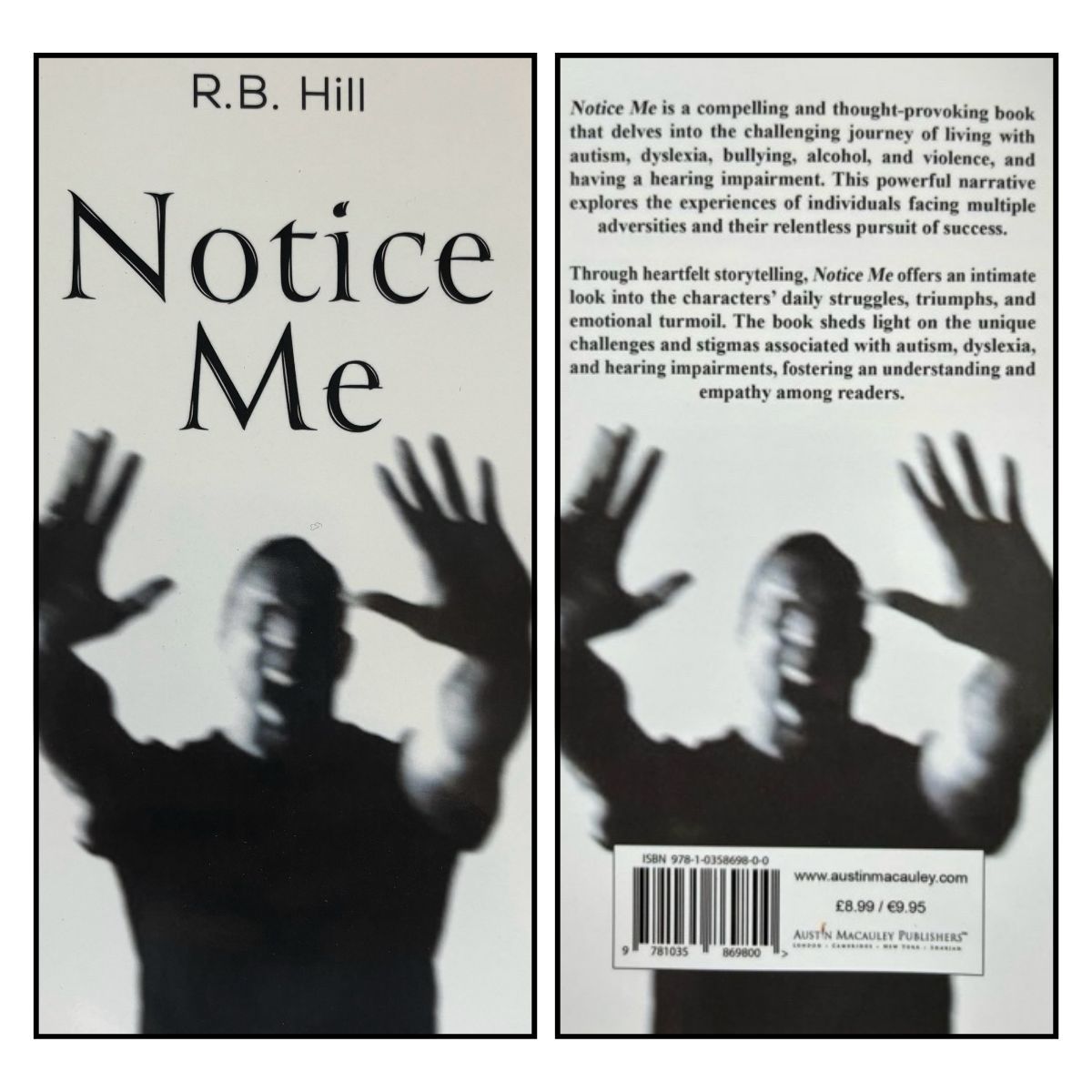 Congratulations to one of our Quality Assurers, Ray Hill, on his recently published book: Notice Me. Thank you for sharing your struggles with the world. We know this will inspire hope, understanding, and empathy among readers. buff.ly/3LPlXPF #autism #dyslexia #bullying