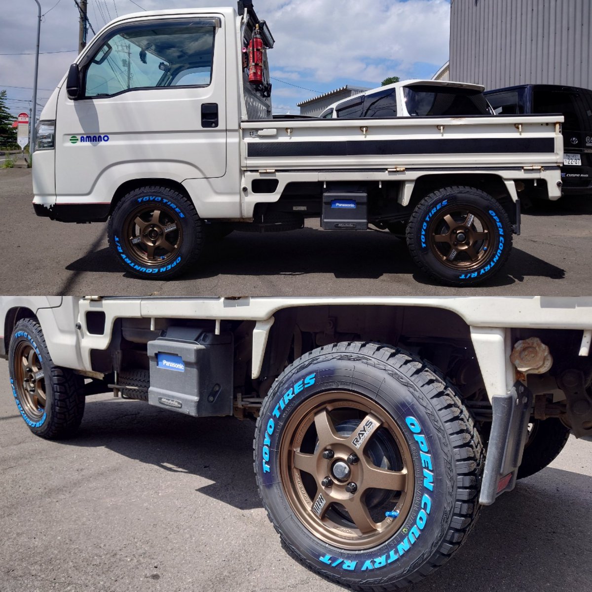 marumanmotors's tweet photo. 今日の #お盆前に間に合いました
#アクティ #TE37 #GR86 #procomposite https://t.co/WndphIb0A7