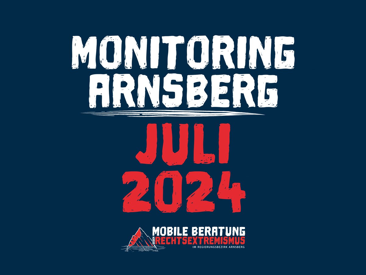 Arnsberg_MBR's tweet photo. Heute gibt es einen kurzen #Monatsrückblick zu rechten Vorfällen im Juli im Regierungsbezirk #Arnsberg. https://t.co/Bs8w06Otv7